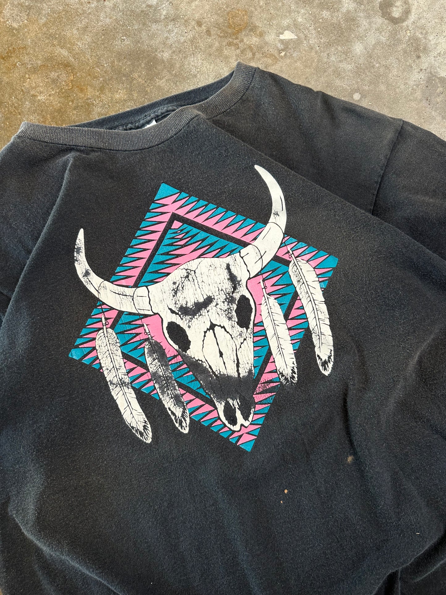 (XXL) Vintage Longhorn Tee