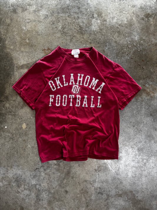 (L) Vintage Oklahoma Football Tee