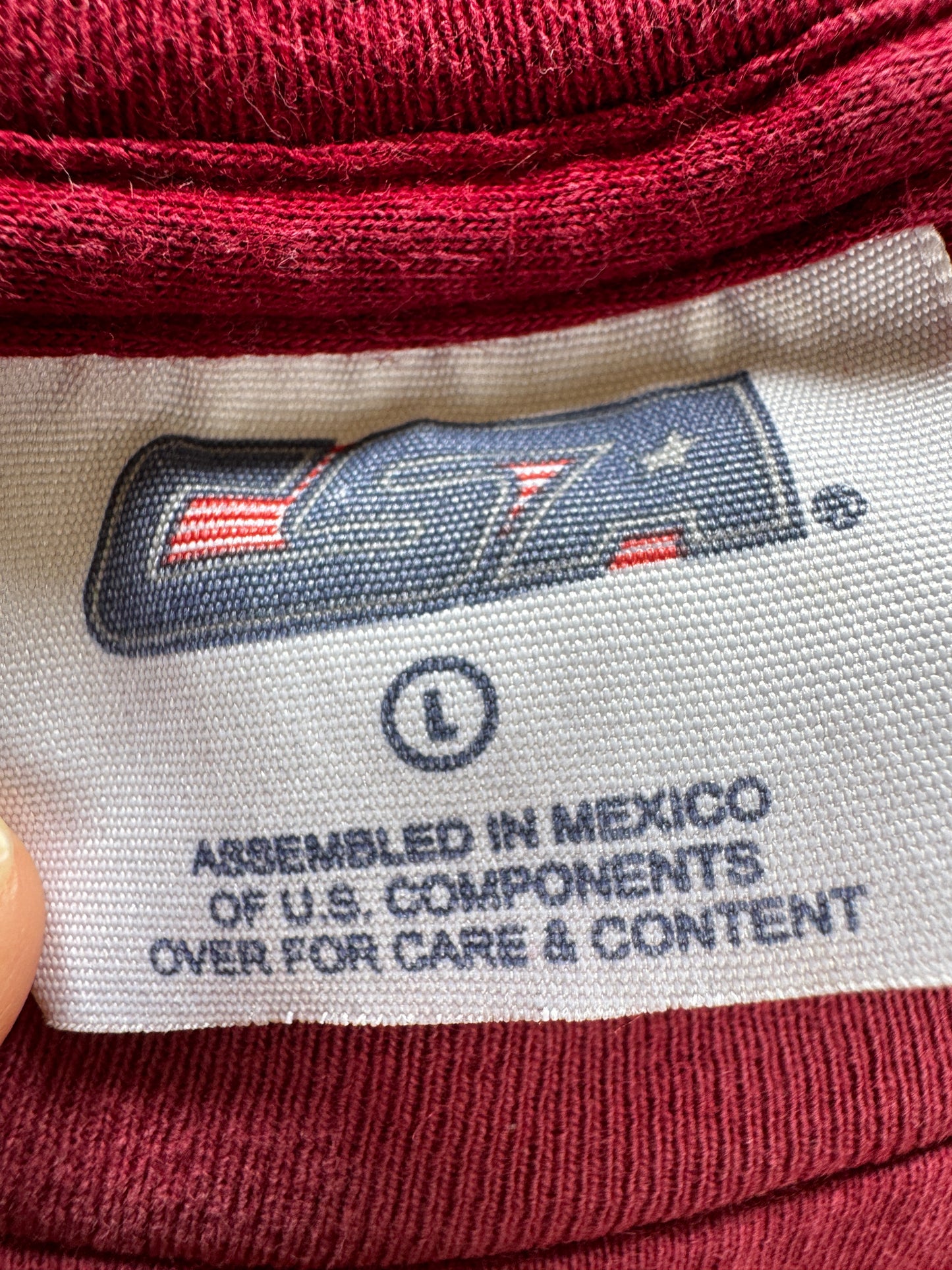 (L) Vintage Oklahoma Football Tee