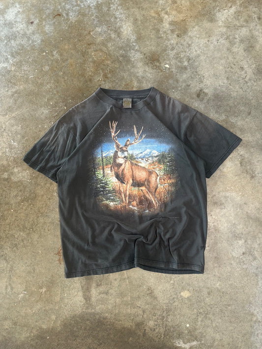 (XL) Vintage 3D Emblem Nature Tee