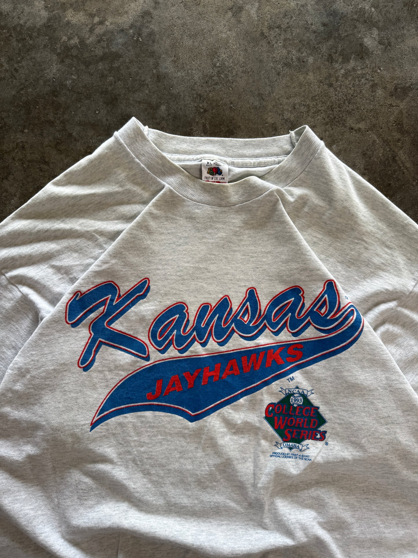 (XL) 1993 Kansas Jayhawks Tee