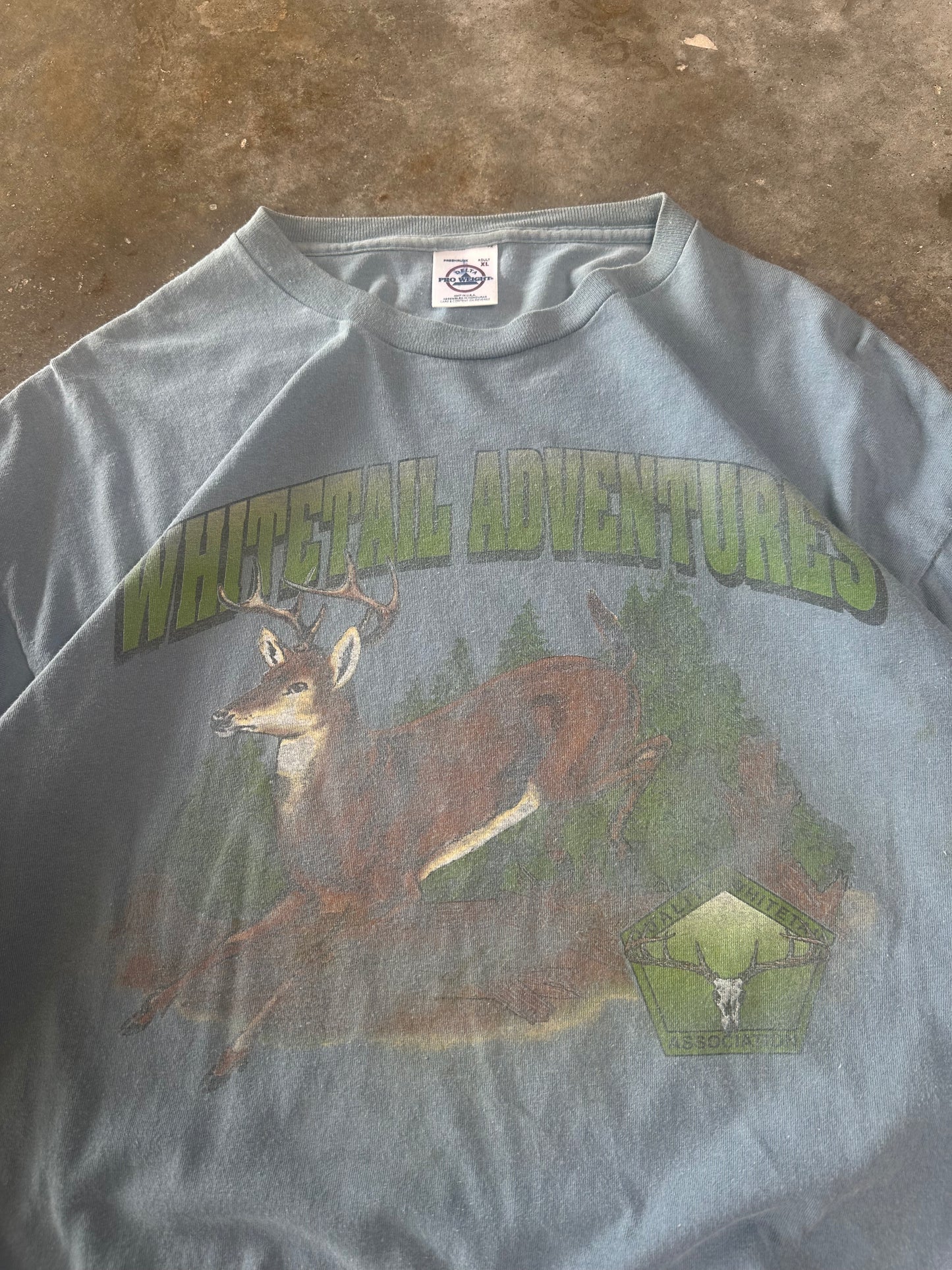 (XL) Vintage Faded Nature Tee