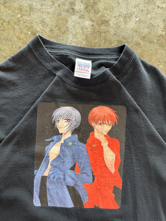 (L) Vintage Fruits Basket Tee