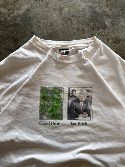 (XL) Vintage Good/Bad Bush Tee