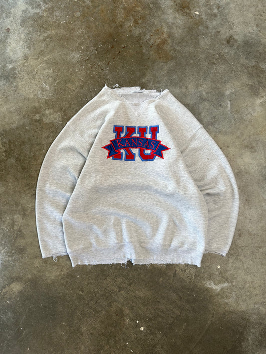 (L) Vintage KU Sweatshirt