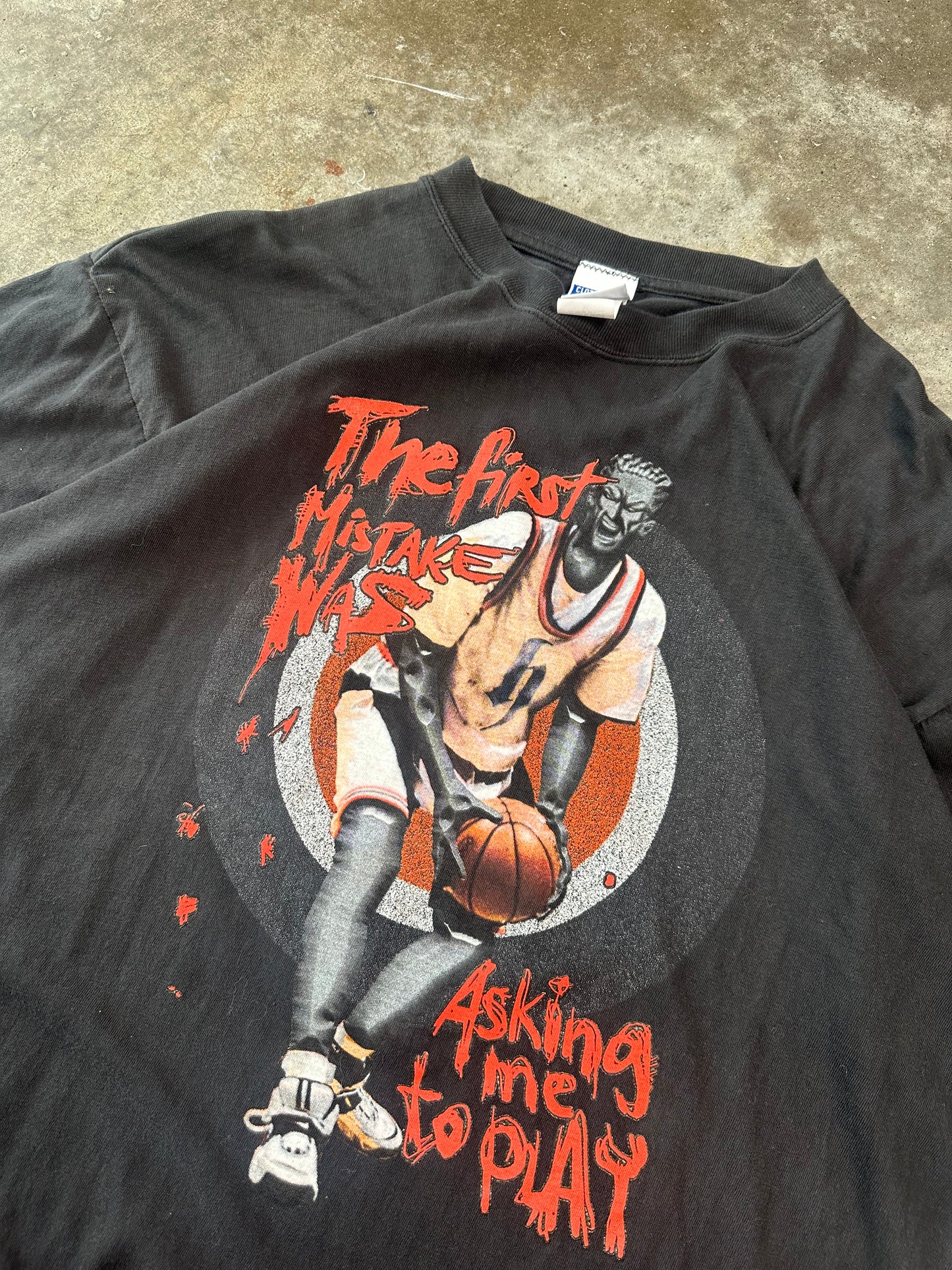 (XL) Vintage Basketball Tee