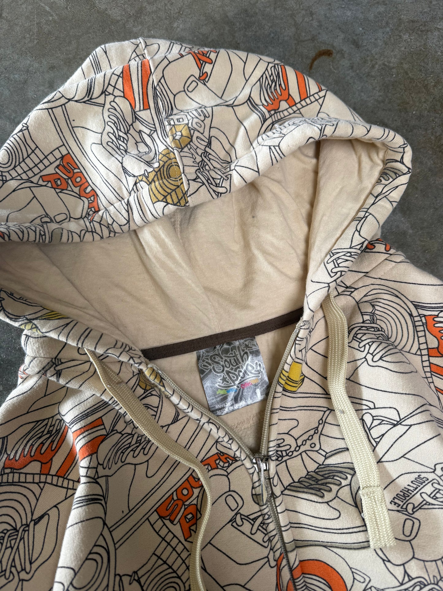 (L) 00s South Pole Y2K Jacket