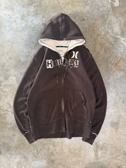 (XL) Vintage Hurley Thermal-Lined Jacket