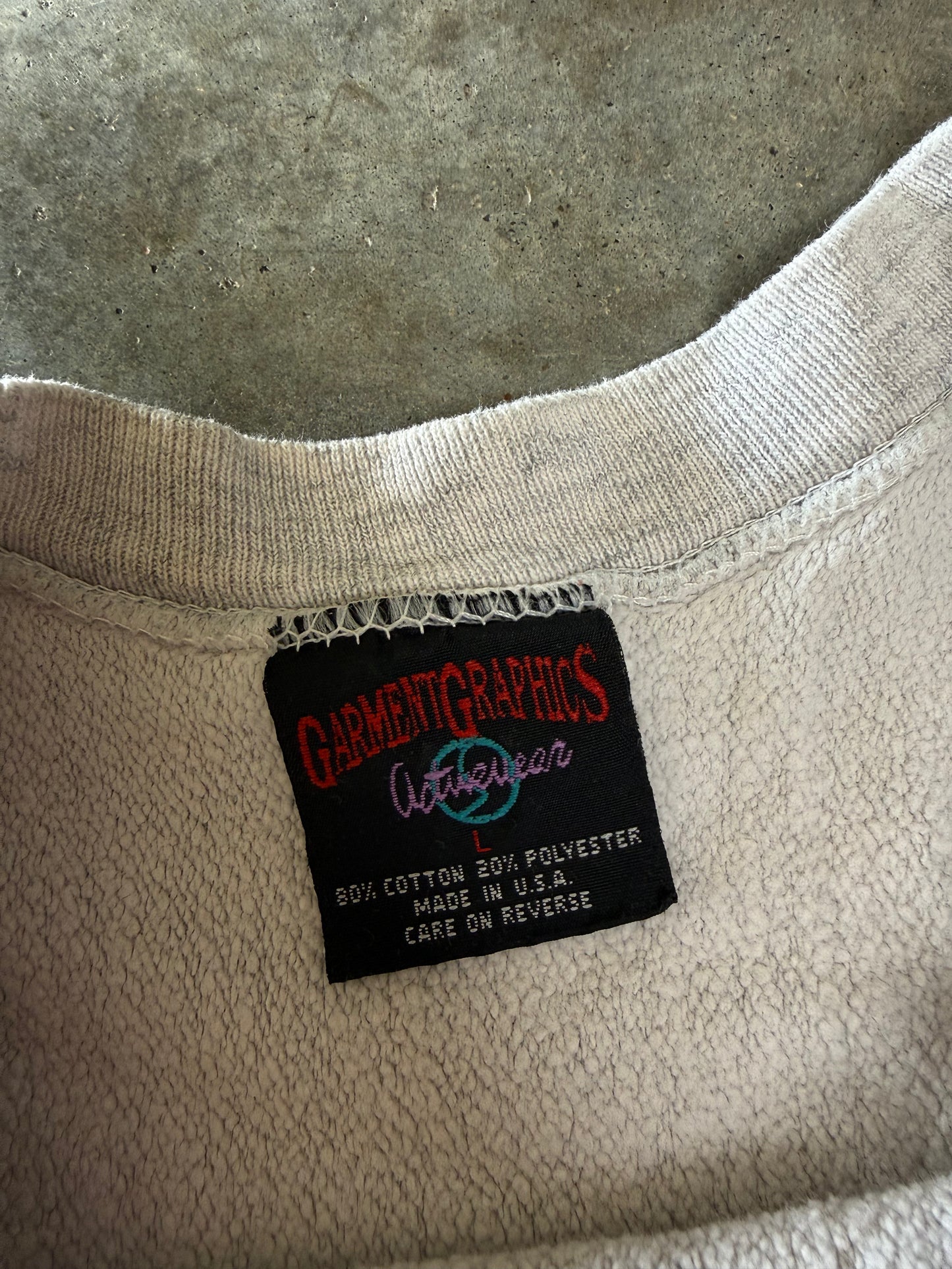 (L) 1994 Kansas City Chiefs Garfield Sweatshirt