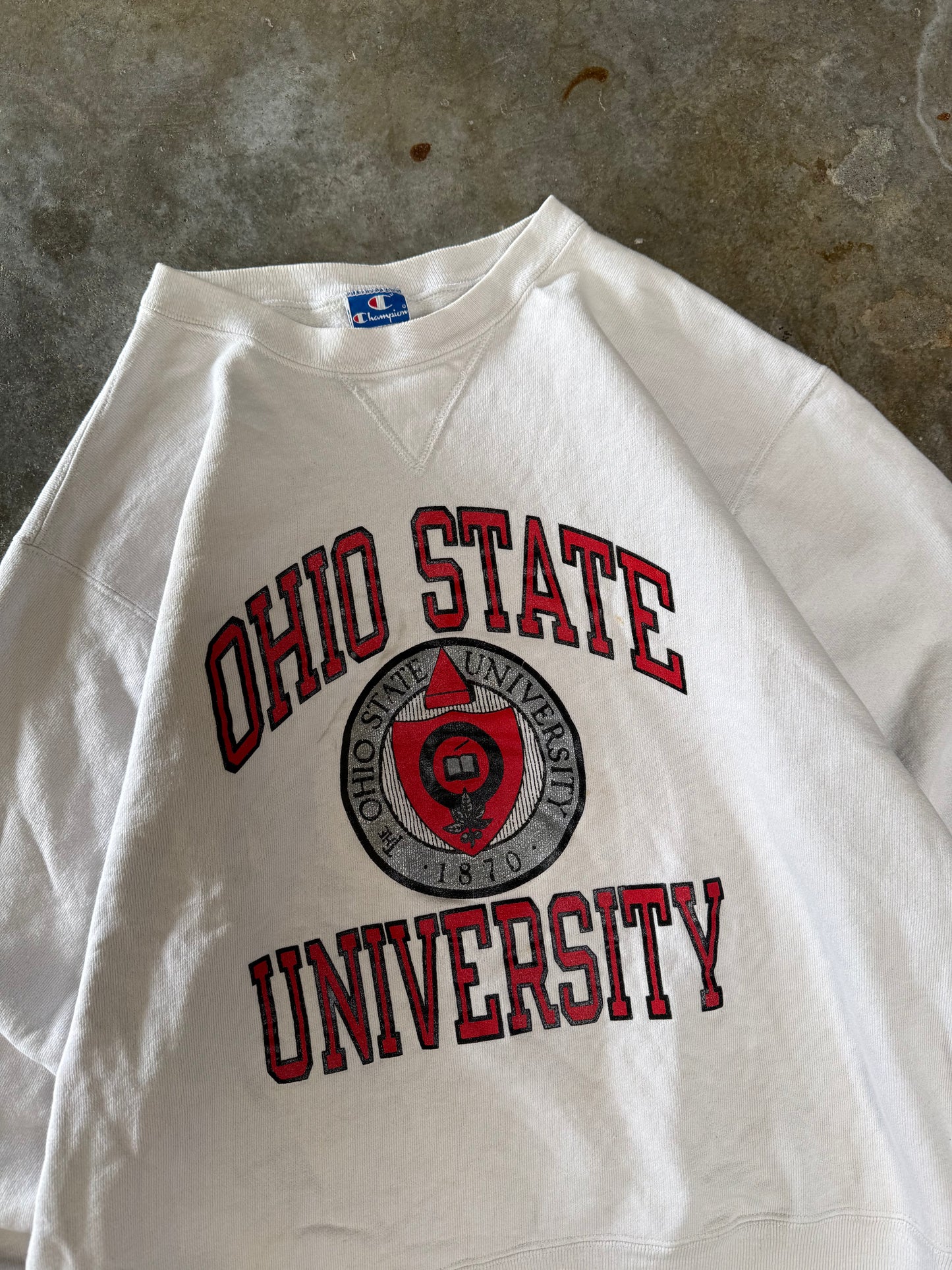 (XXL) Vintage Ohio State University Sweatshirt