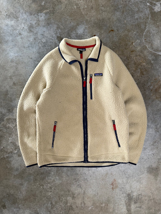 (L) Vintage Patagonia Sherpa Zip-Up