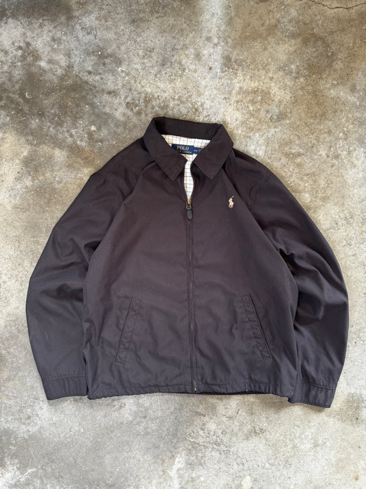 (M) Vintage Polo Zip-Up