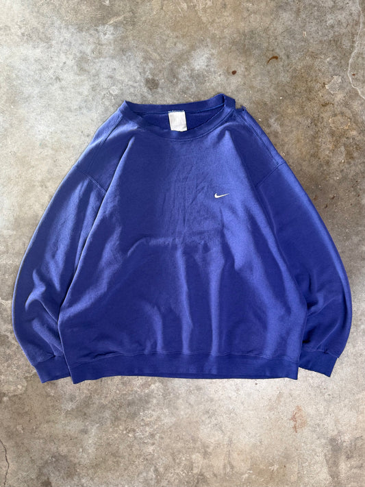 (XL) Vintage Nike Mini Swoosh Sweatshirt