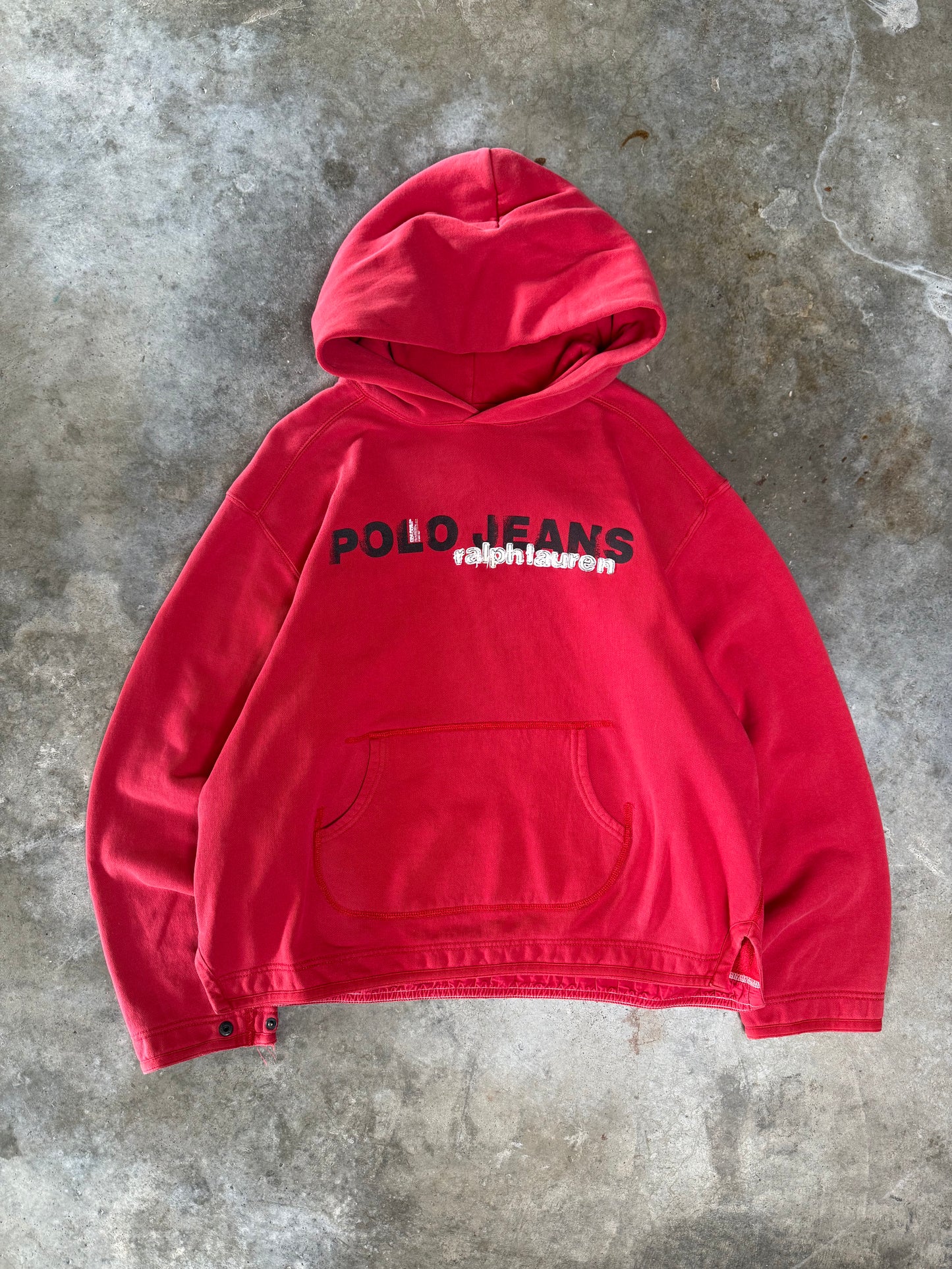 (L) 00s Polo Jeans Hoodie