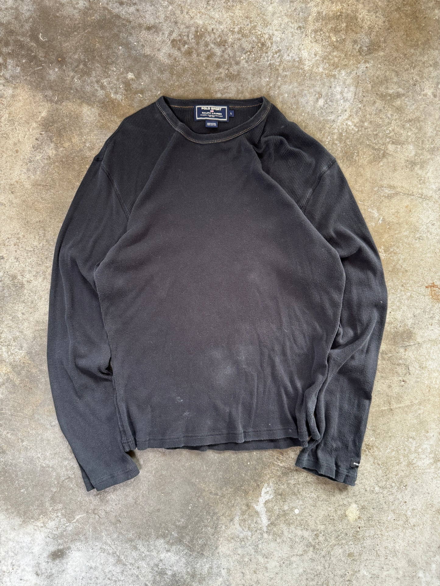 (L) Vintage Polo Sport Thermal Longsleeve