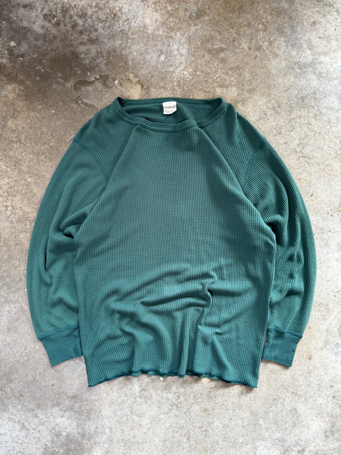 (XL) Vintage Thermal Longsleeve