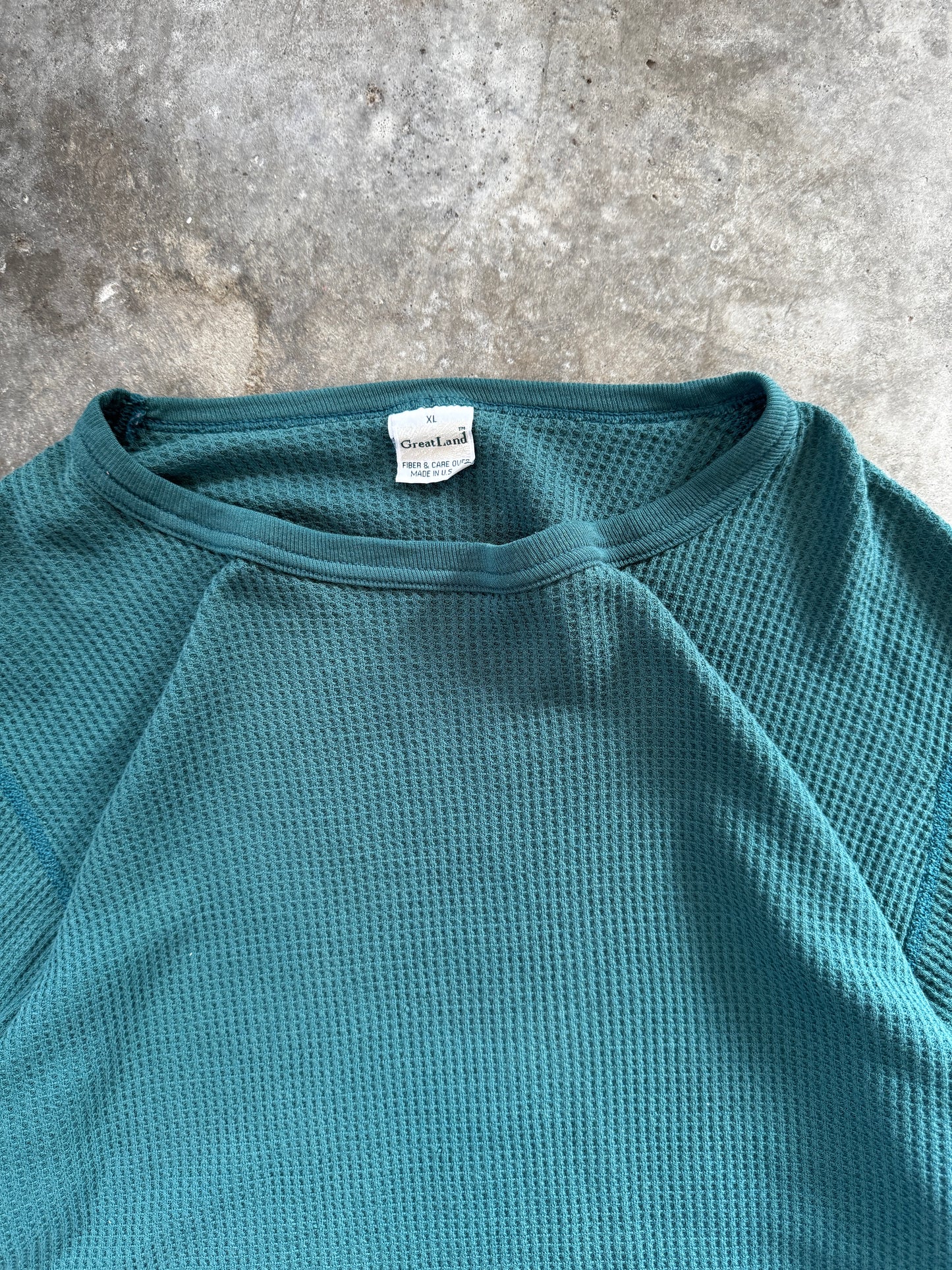 (XL) Vintage Thermal Longsleeve