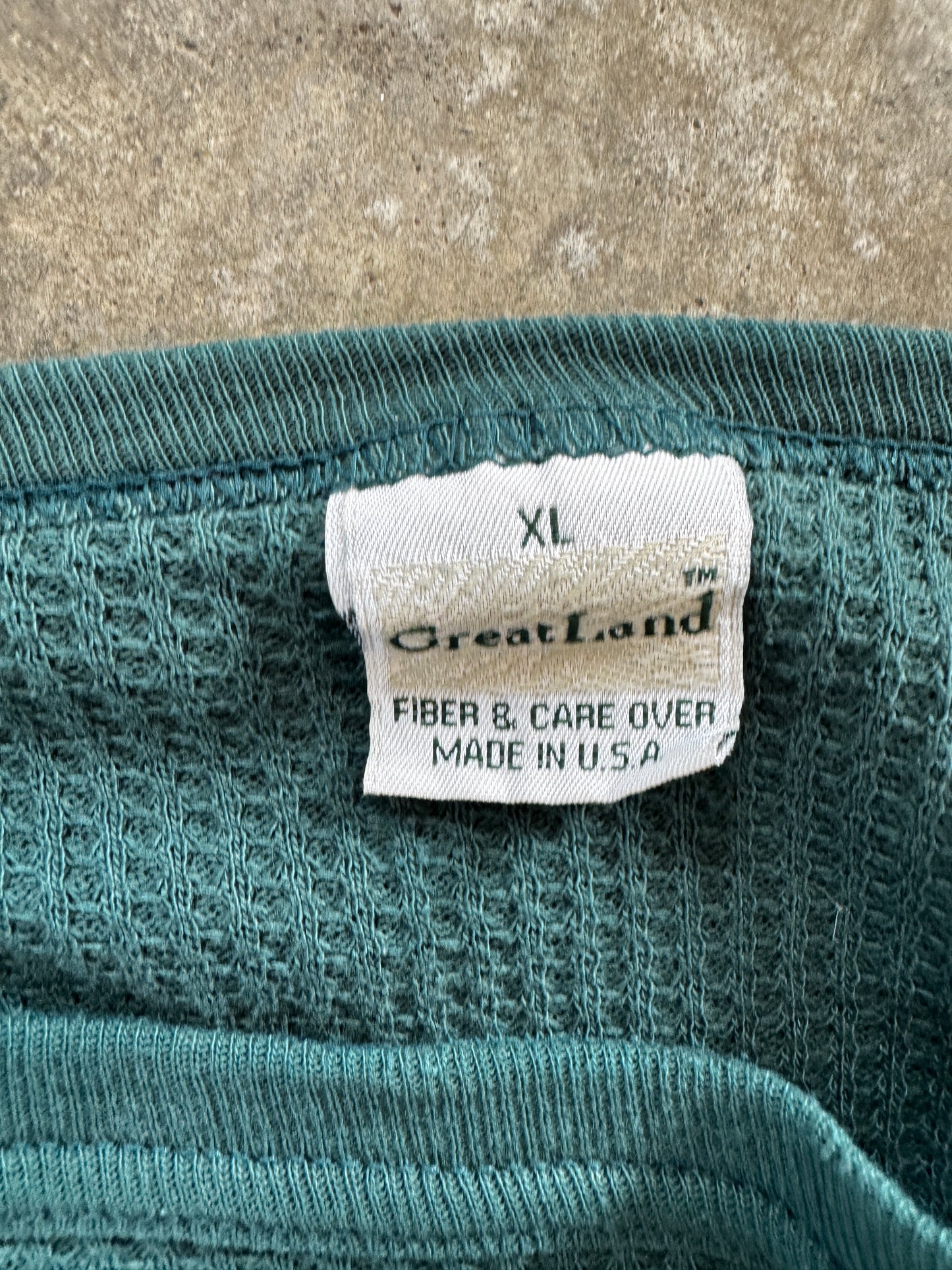 (XL) Vintage Thermal Longsleeve