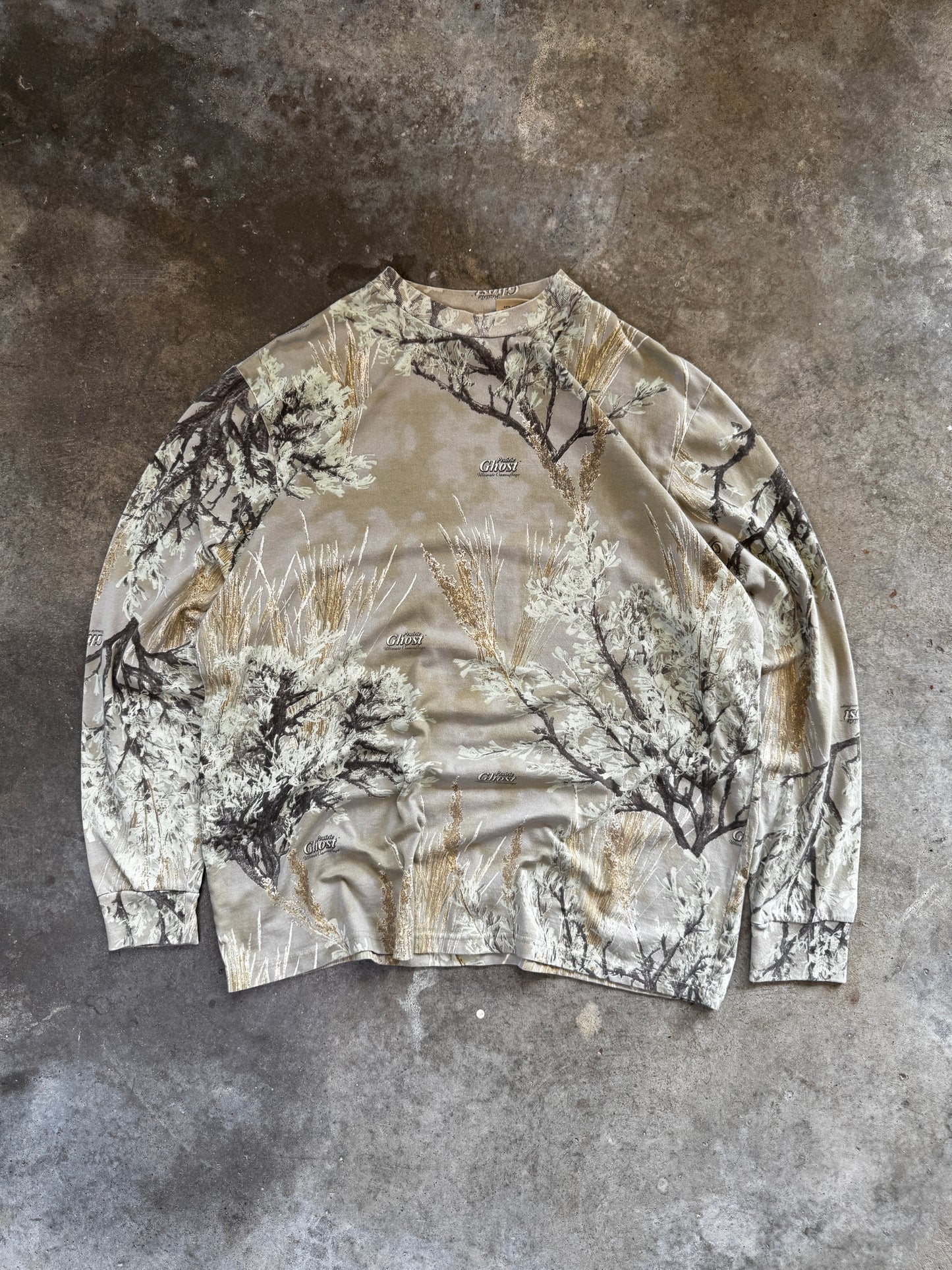 (L) Vintage Camo Longsleeve