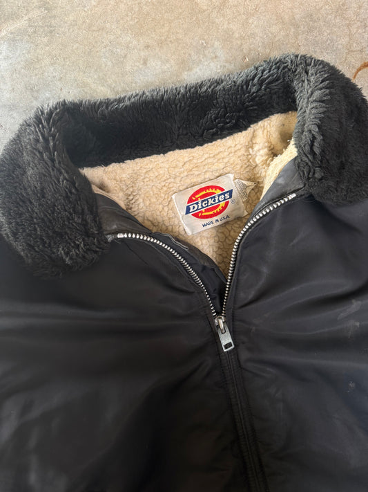 (L) Vintage Dickies Sherpa-Lined Jacket