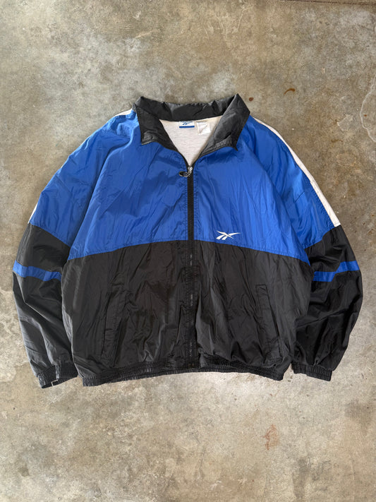 (XXL) Vintage Reebok Windbreaker Zip-Up