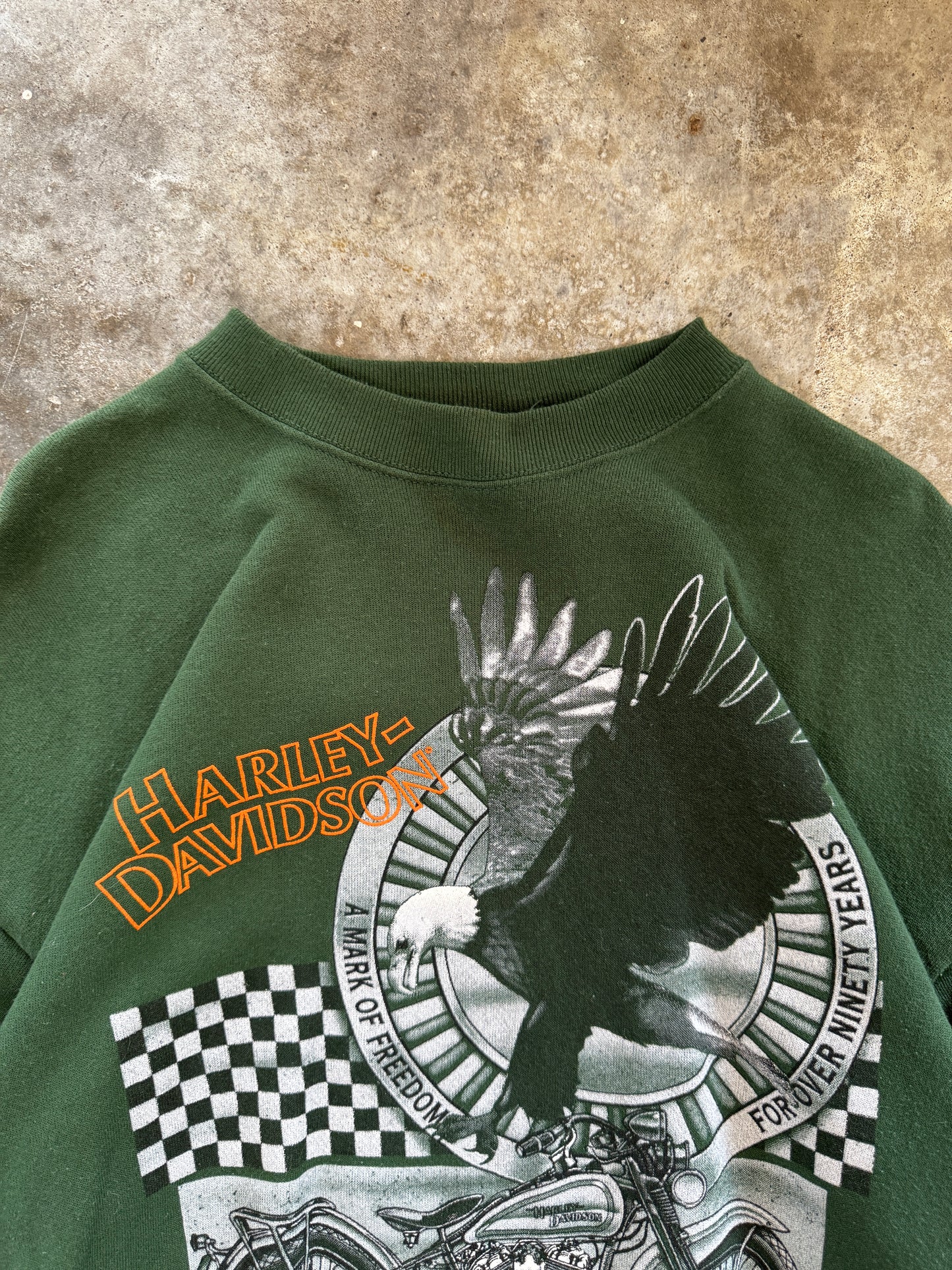(L) Vintage Harley Sweatshirt