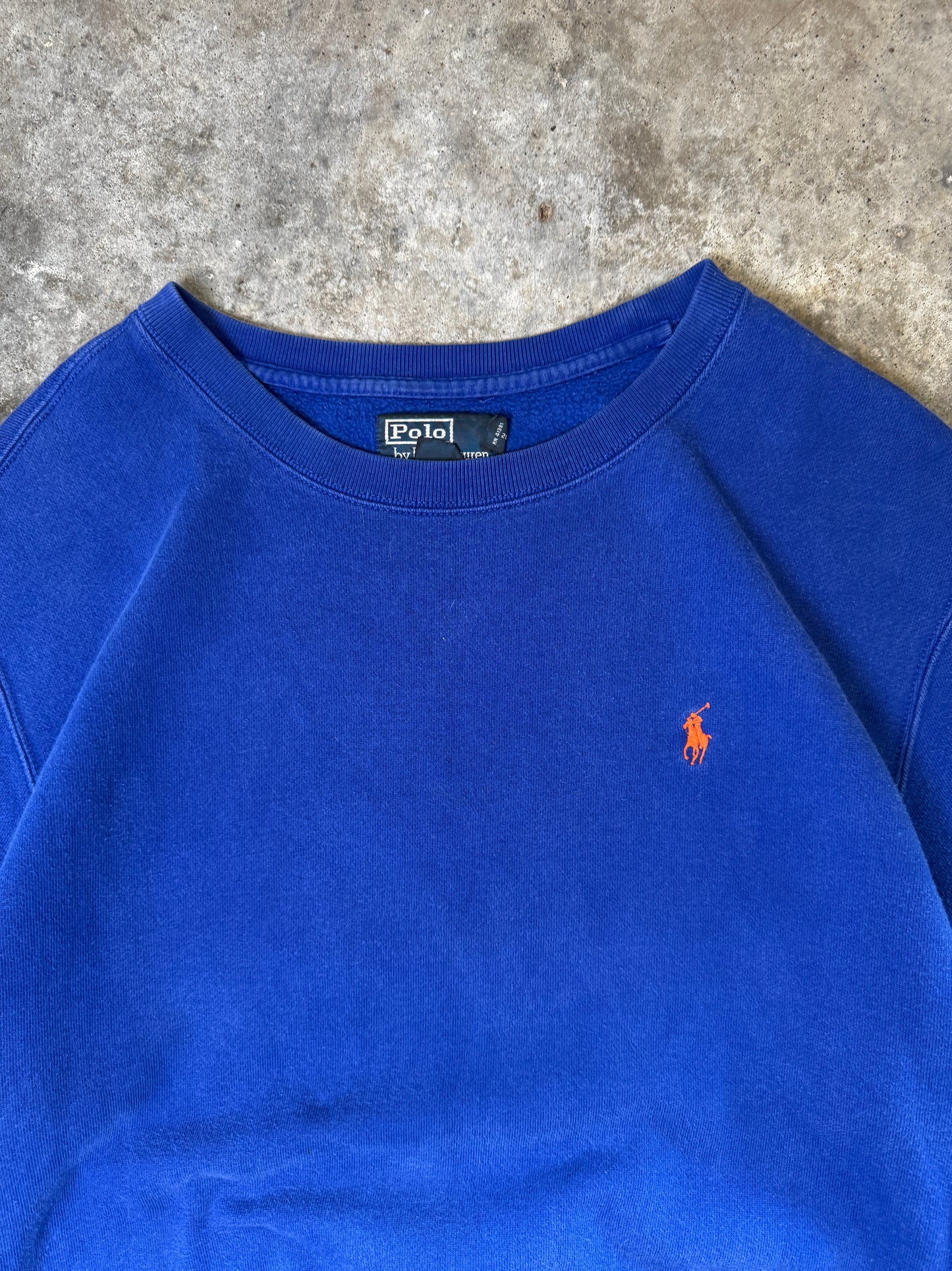 (XL) Vintage Polo Sweatshirt