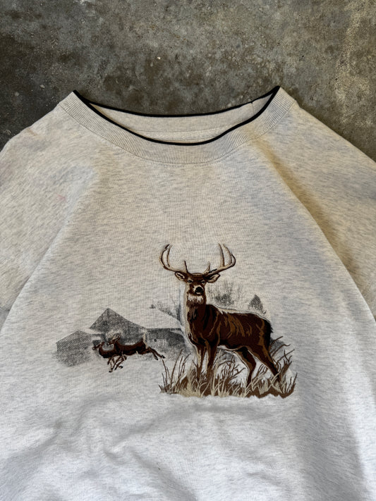 (M) Vintage Deer Sweatshirt