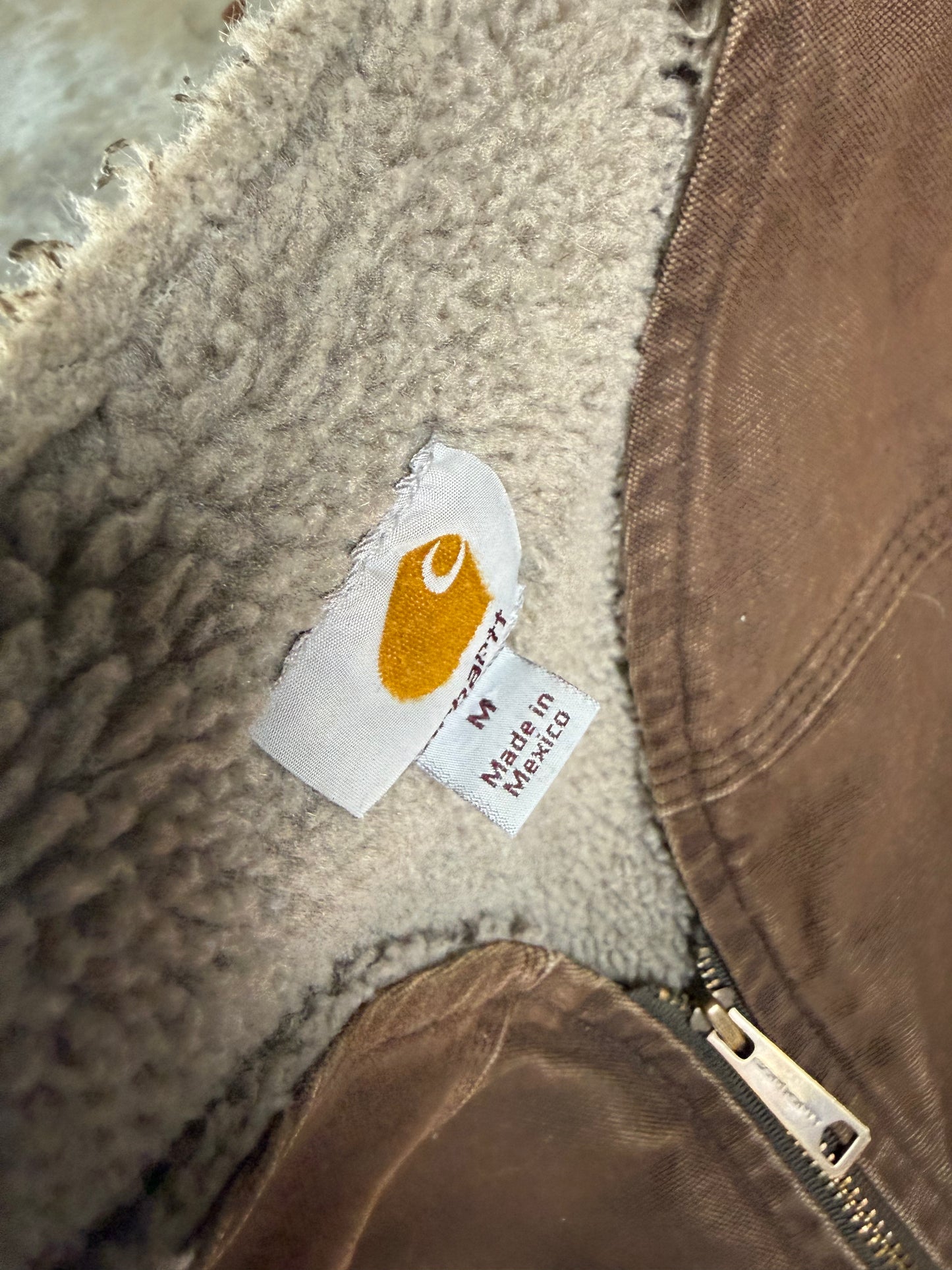 (M) Vintage Carhartt Sherpa Lined Vest