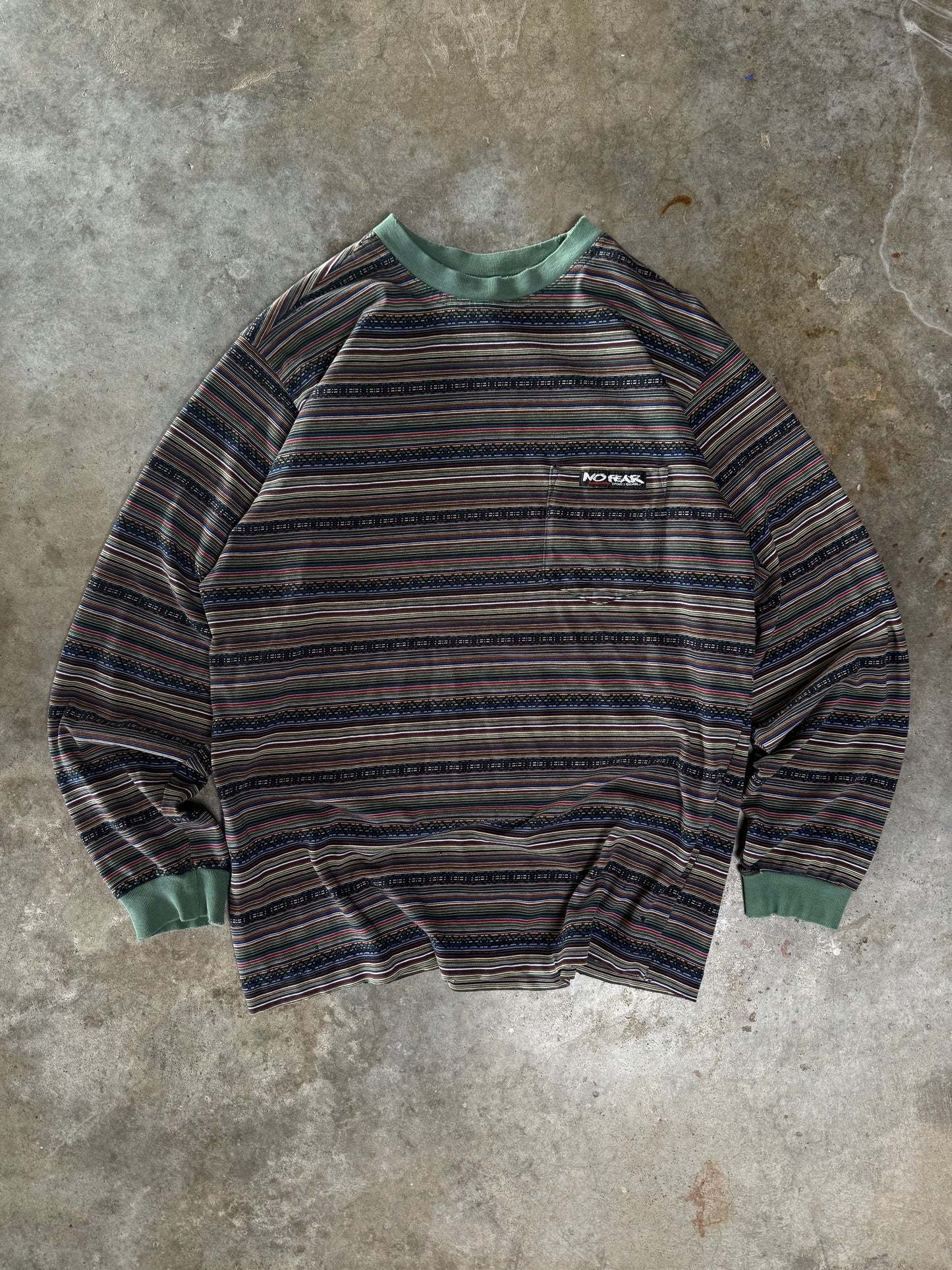 (L) Vintage No Fear Longsleeve