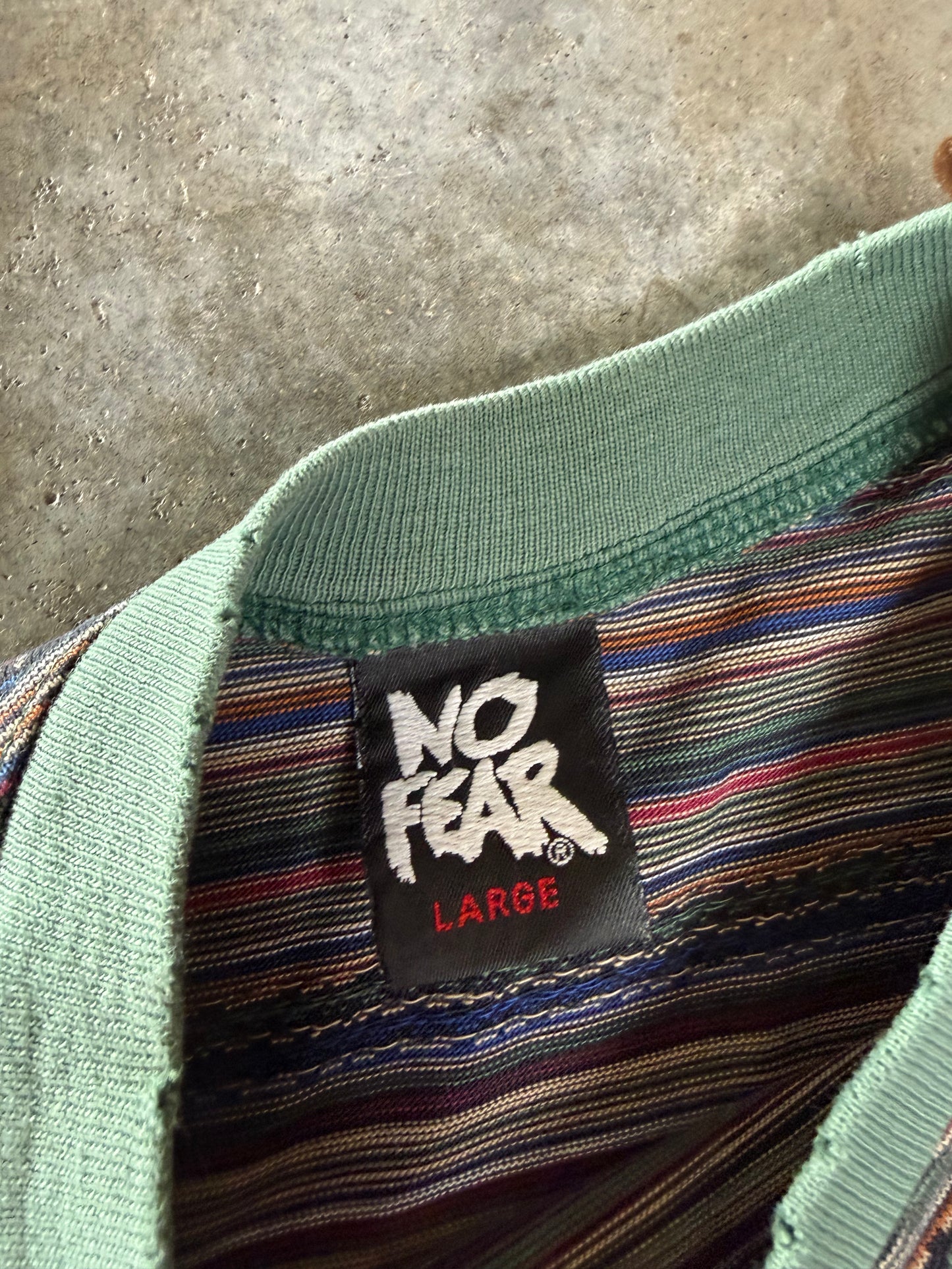 (L) Vintage No Fear Longsleeve