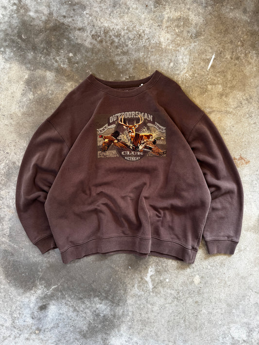 (XL) Vintage Hunting Sweatshirt