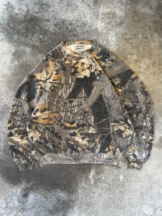 (XXXL) Vintage Camo Sweatshirt