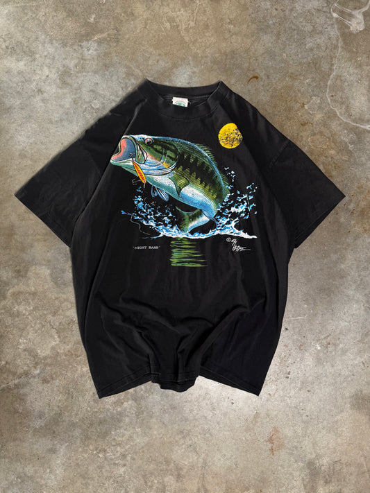 (XL) Vintage Bass Fishing Tee