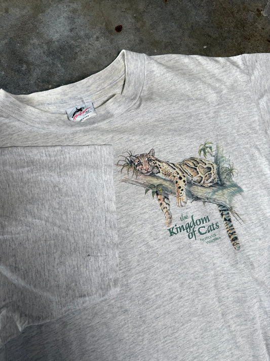 (XL) Vintage Cats Animal Tee