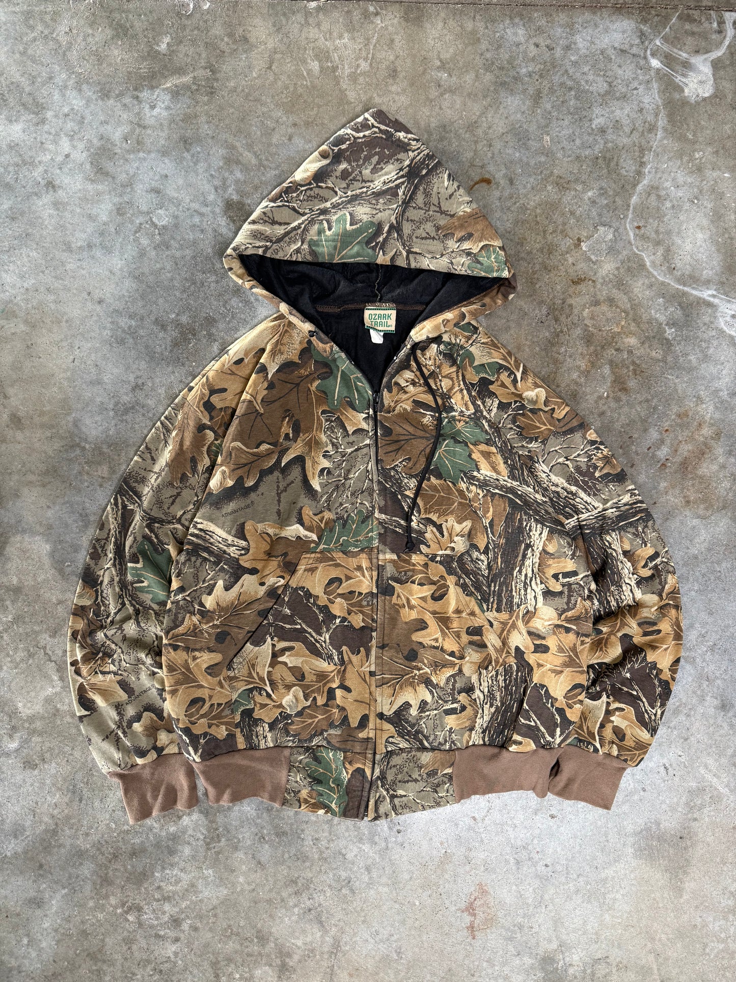 (L) Vintage Camo Jacket