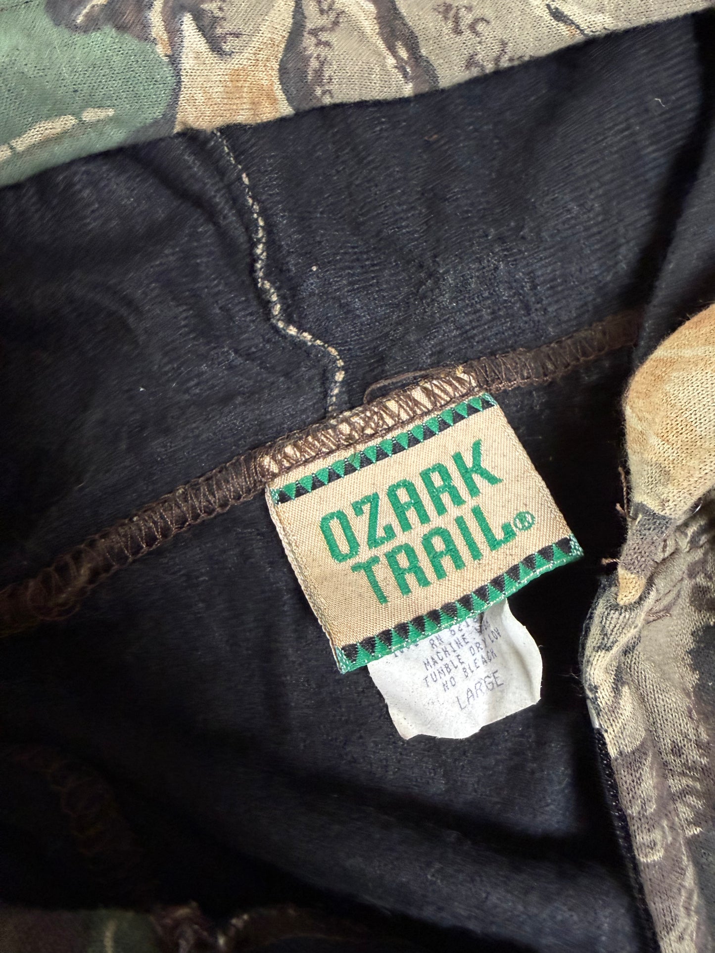 (L) Vintage Camo Jacket