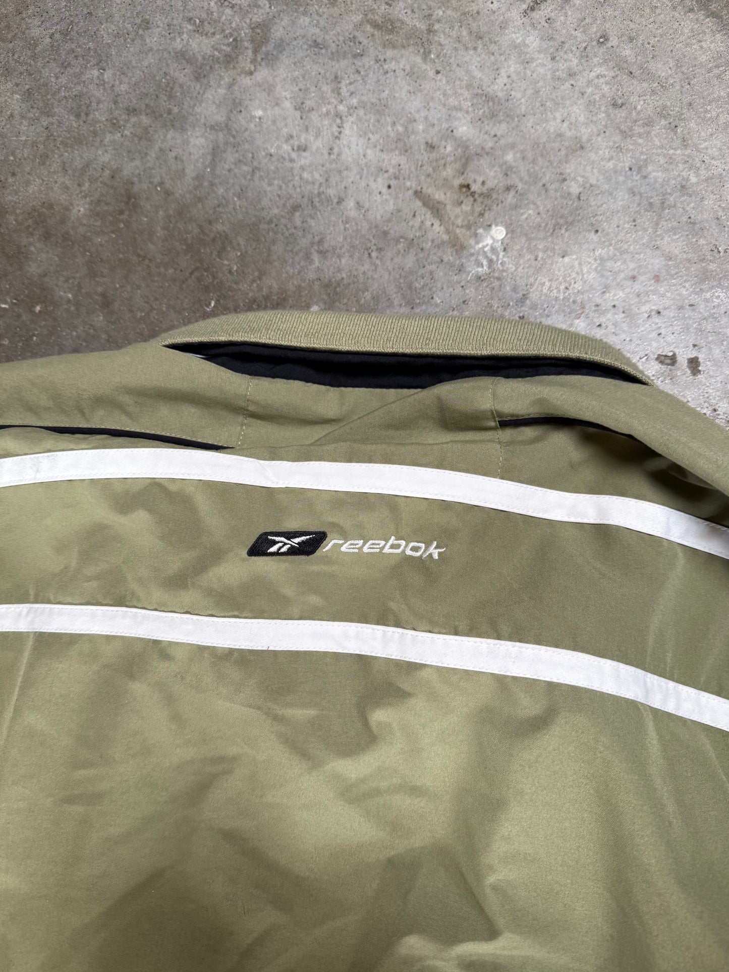 (XL) Vintage Reebok Windbreaker Zip-Up