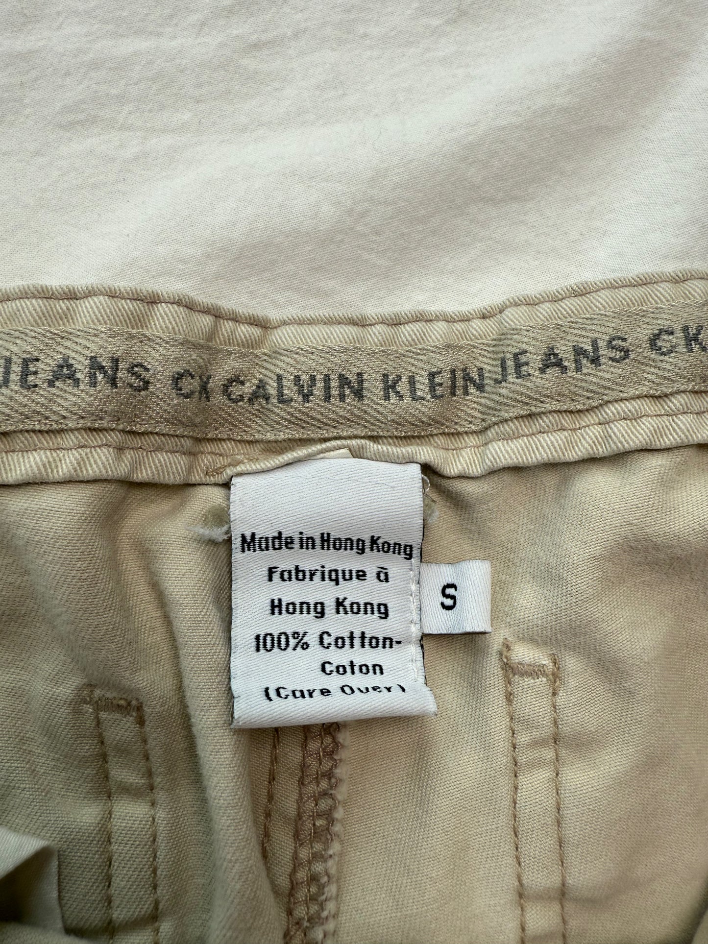 (S) 00s Calvin Klein Khaki Shorts