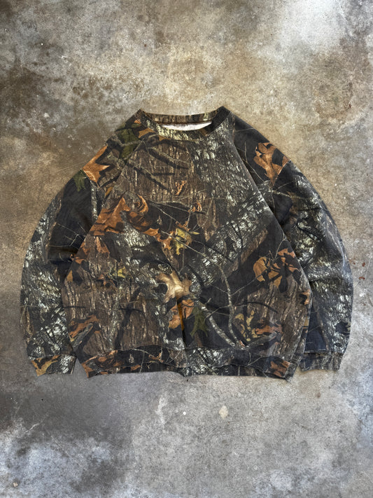 (XXL) Vintage Camo Sweatshirt