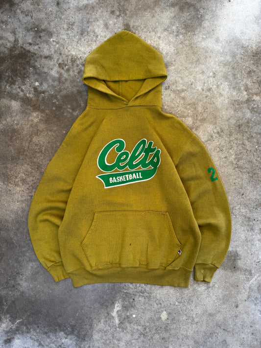 (L) Vintage Celts Basketball Hoodie