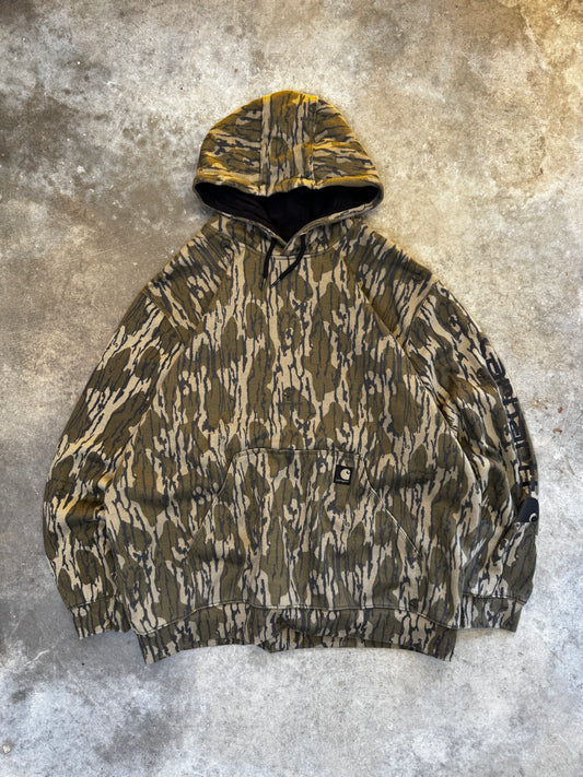 (XXL) Vintage Carhartt Camo Hoodie