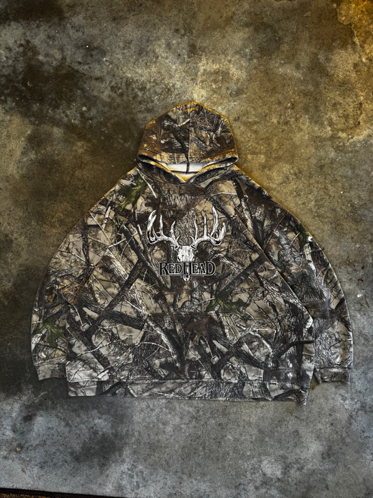 (XXL) 00s Camo Hoodie