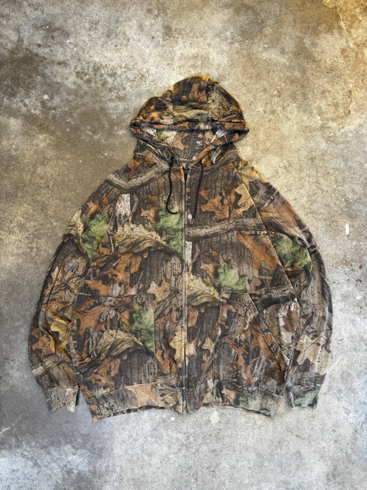 (XL) Vintage Camo Jacket