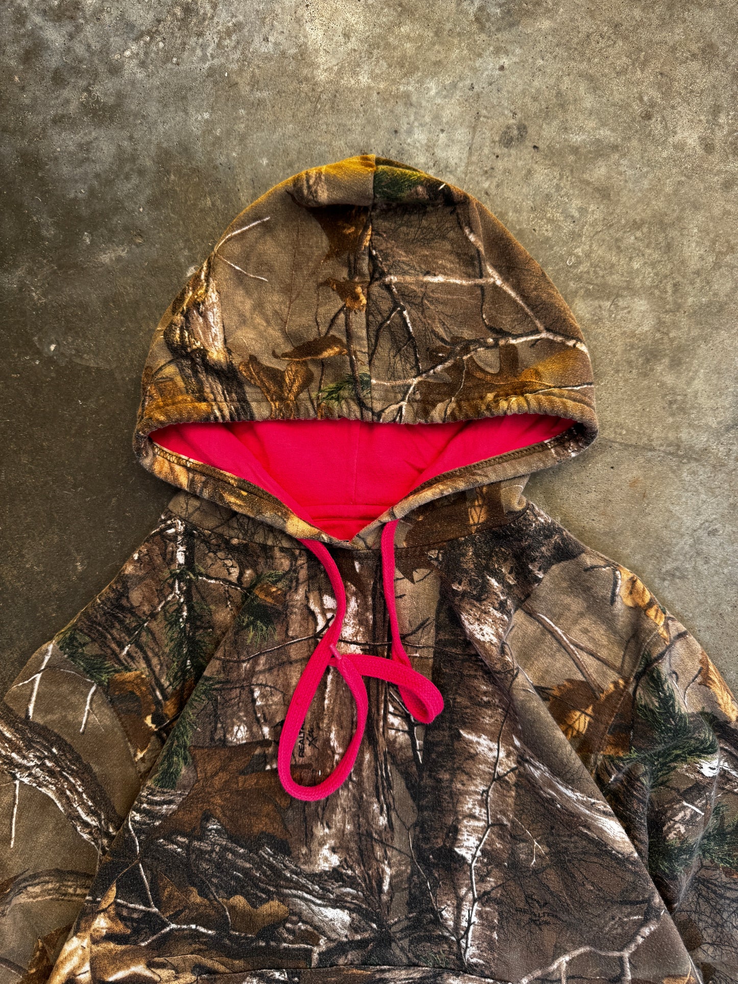 (M) 00s Realtree Camo Hoodie