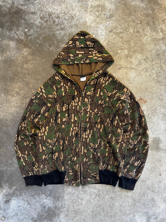 (L) Vintage Camo Jacket