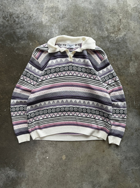 (XL) Vintage Coogi-Like Sweater