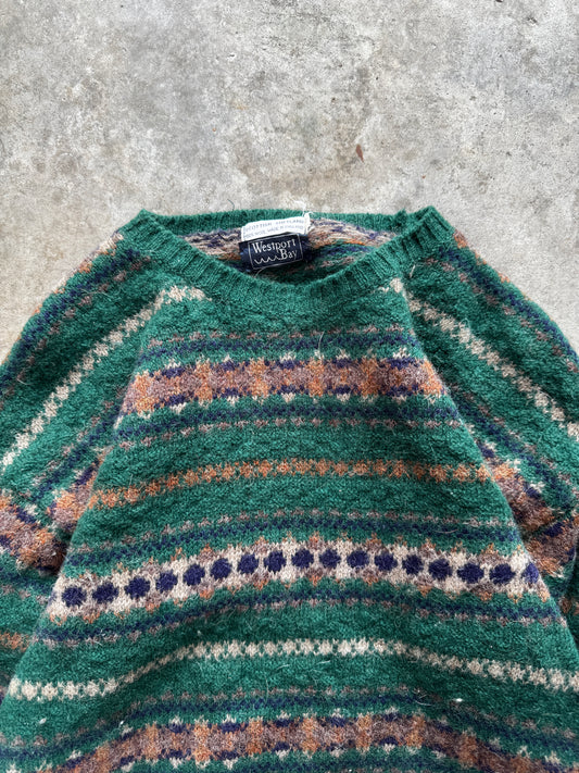 (M) Vintage Knit Sweater