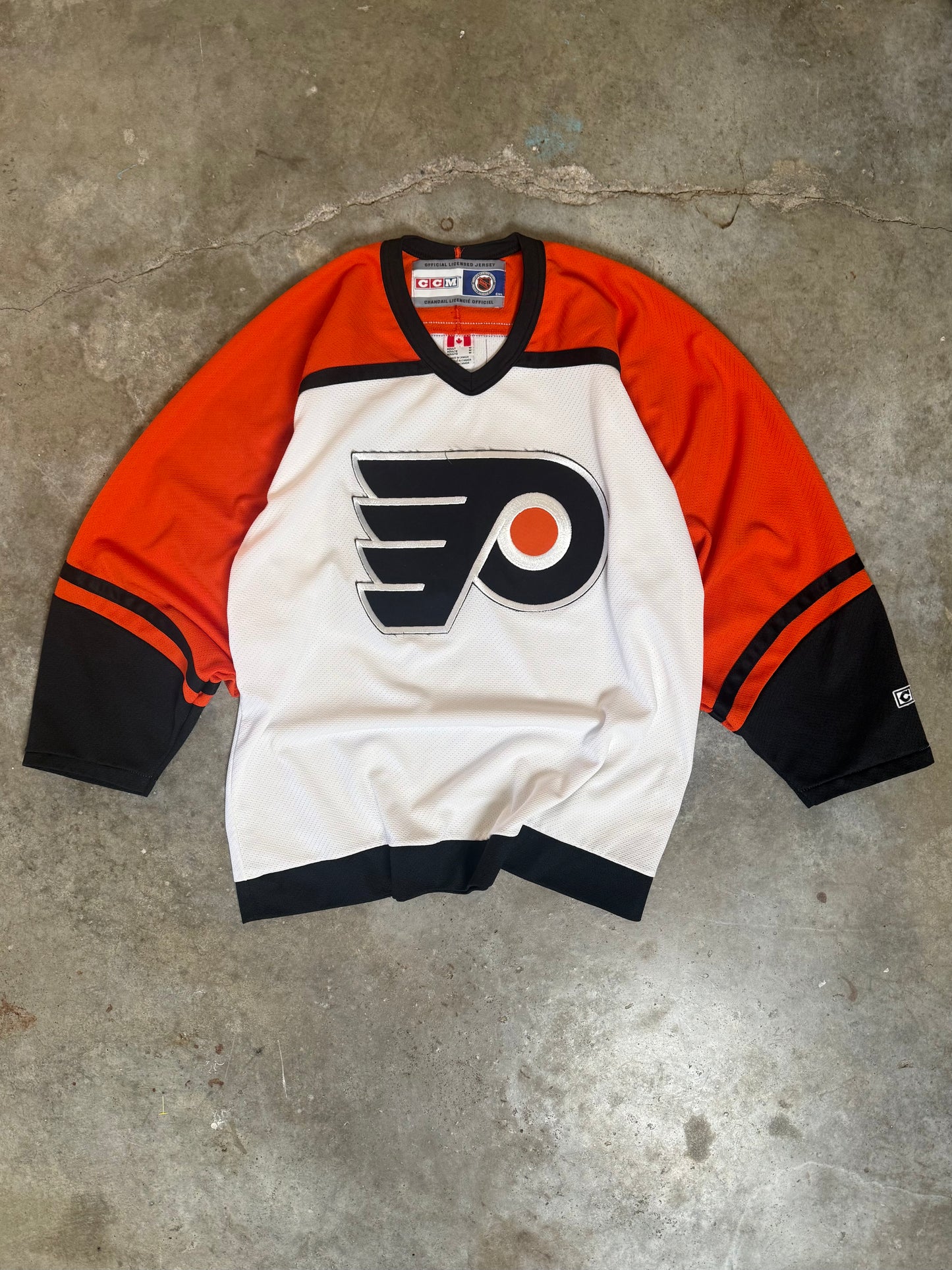 (M) 00s Philadelphia Flyers Hockey Jersey