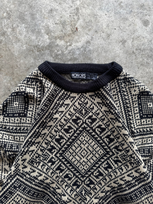 (XXL) Vintage Knit Sweater